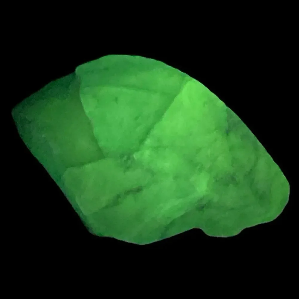 Cobalt Translucent Art Glass‎ Cullet Glowing Manganese Slag #5GL154